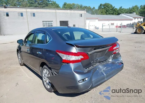 2015 Nissan Sentra Fe+ S/S/Sl/Sr/Sv from USA, damaged, VIN 3N1AB7AP0FL649282
